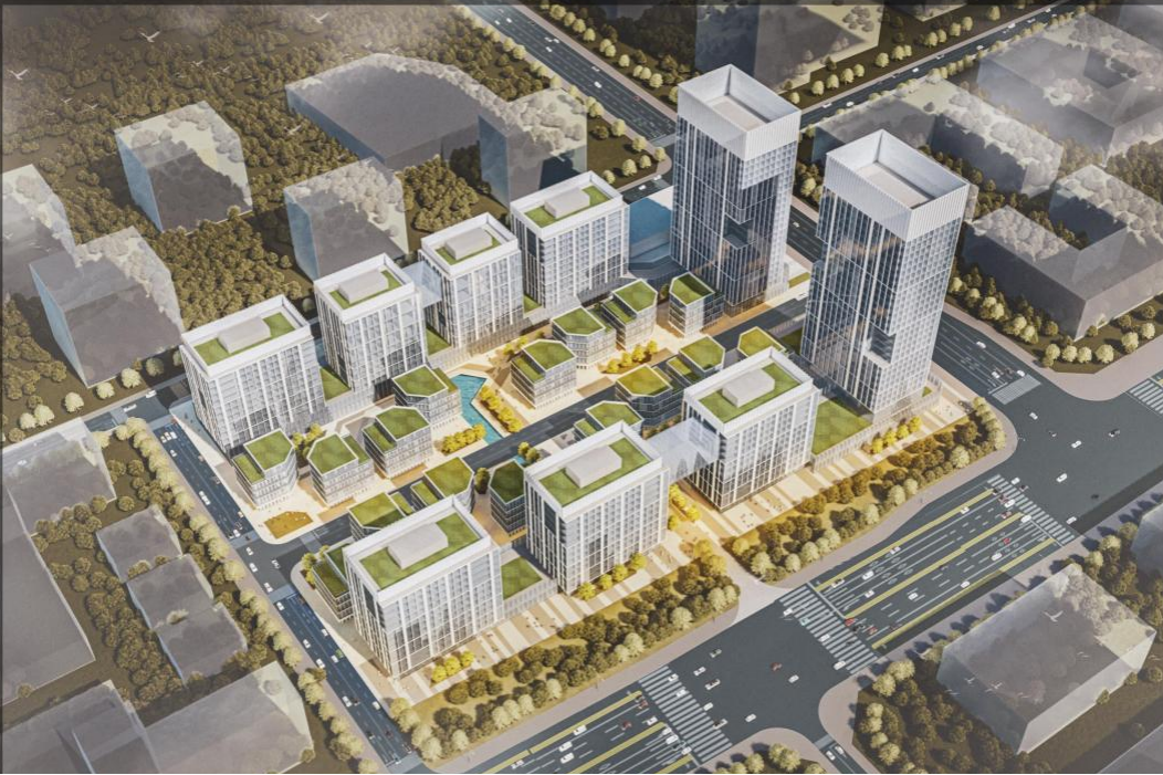 南沙澳门大健康及科技城项目效果图
